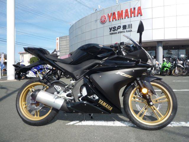 YAMAHA YZFR125 New Bike BLACK km details Japanese used 