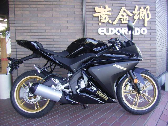 YAMAHA YZFR125 New Bike BLACK km details Japanese used 