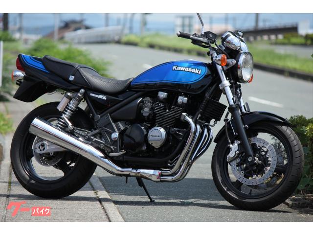 KAWASAKI ZEPHYR X 2008 | BLACK/BLUE | km | details | Japanese used Motorcycles GooBike English