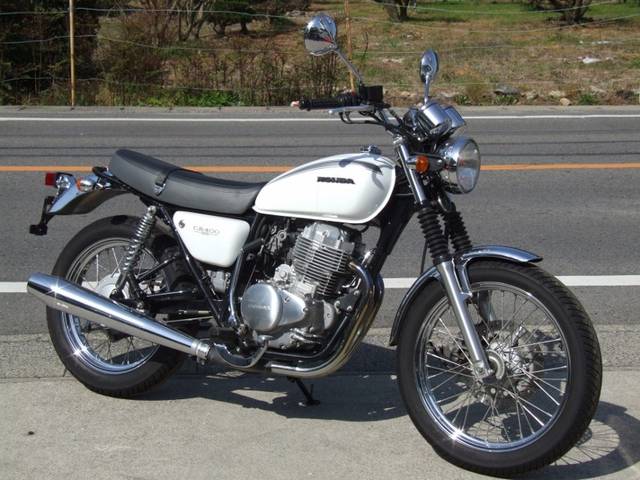 2008 Honda cb400ss #2