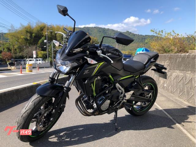 KAWASAKI Z650 | 2017 | MATTE BLACK | 6,683 km | details | Japanese