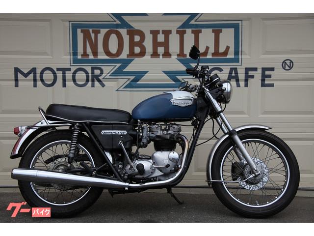 Triumph Triumph T140 Bonneville 1975 Bluewhite 22366 Km