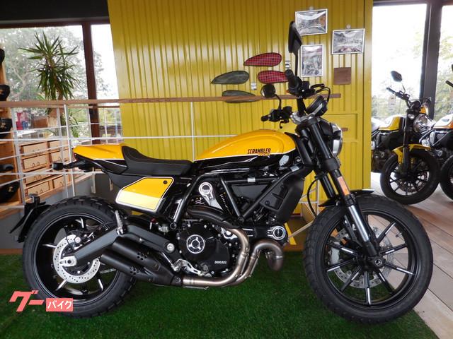 ducati scrambler yellow