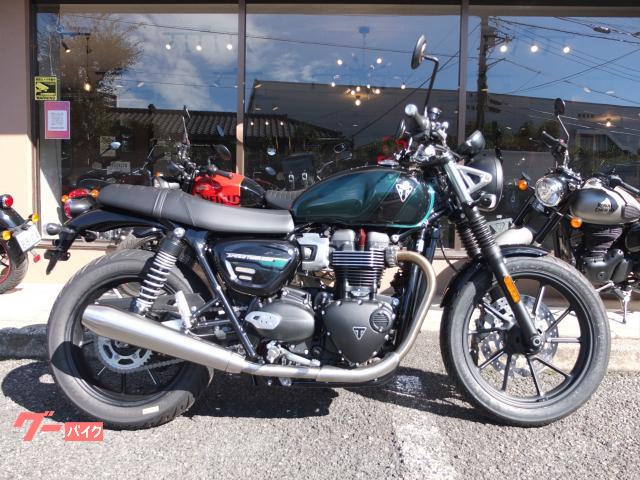 TRIUMPH スピードツイン900 コンペティショングリーンファントムブラック 登録済未使用車 バイクショップBEATMUTT