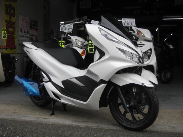 Honda Pcx New Bike White M Km Details Japanese Used Motorcycles Goobike English