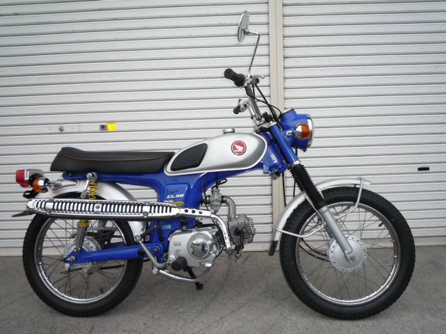 HONDA BENLY CL50    SILVERBLUE  13253 km  details  Japanese used  Motorcycles  GooBike English