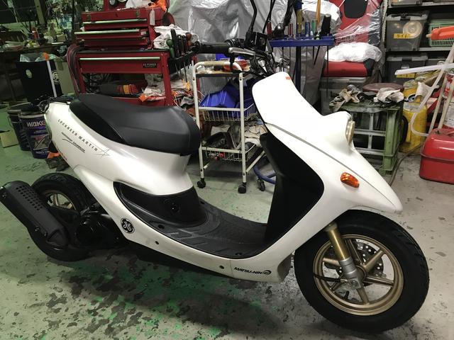 まあまあ綺麗 HONDA Dio AF34 50cc2 サイクル 原付 バイク 配送可 - ホンダ