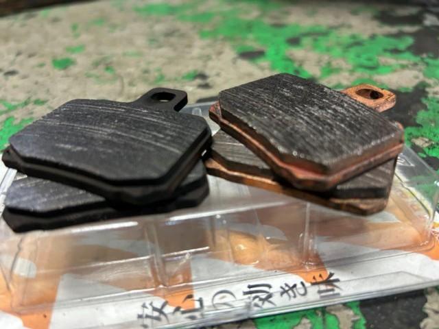 ドゥカティムルティストラーダのリヤブレーキ