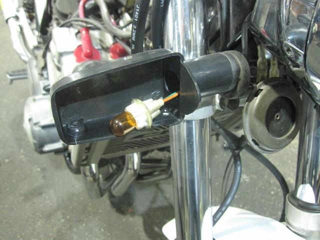 ウィンカー修理