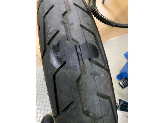 スリップサイン間近、替え時ですね