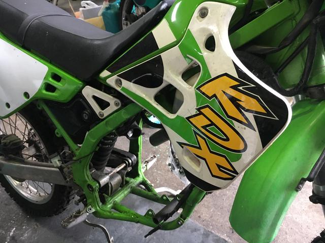 KDX125SR エンジン修理（ＧＡＲＡＧＥ ＡＣＣＥＬＥＲＡＴＥの作業実績 