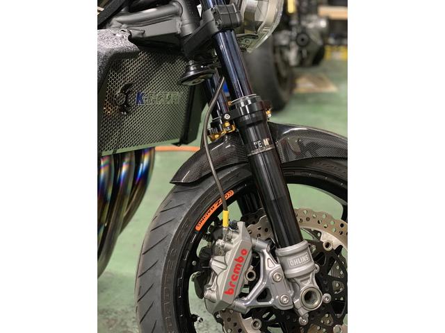 ケイファクトリー zrx1200daegオーリンズ用 フロントキャリパーサポート 売れる