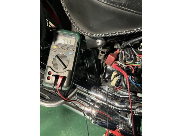 発電電圧点検
