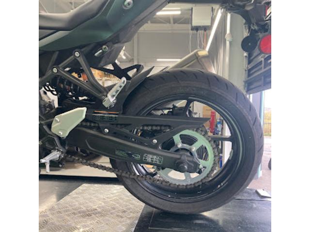 清掃・給油・調整前です。