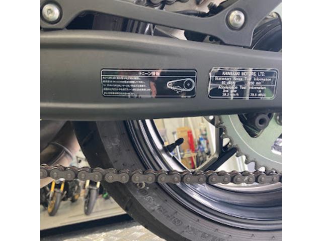 清掃・給油前です。