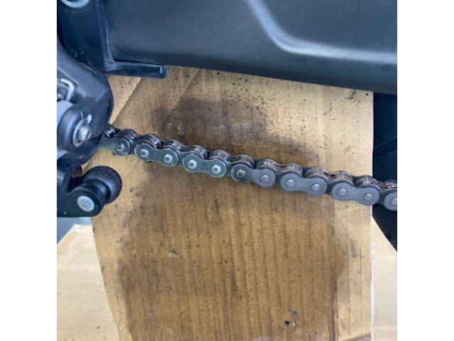 左側が清掃後、右側が清掃前です。