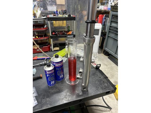 フロント フォークオーバーホール