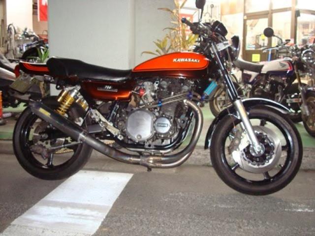カワサキ Z750four(D1) フレーム補強 カスタム 広島