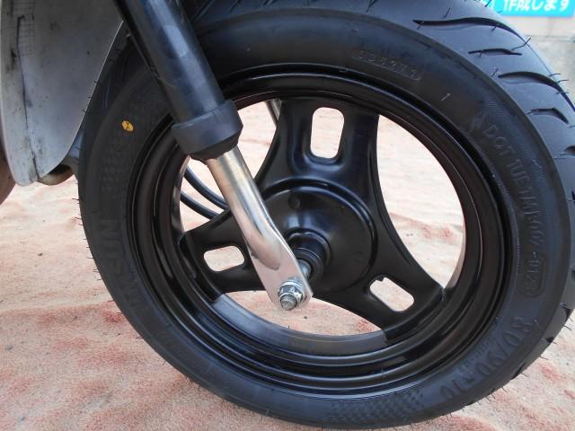 レッツ4 タイヤ交換