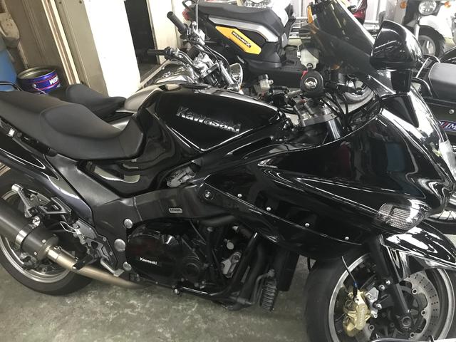 カワサキ ZZR1100 ハンドル廻り交換 ハイスロ ラジアルポンプマスター ブレーキレバー 群馬県 太田市 （有限会社ホンダ太田販売の作業実績  2019/09/18）｜バイクの整備・メンテナンス・修理なら【グーバイク】