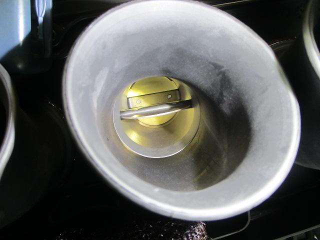 前回、清掃していたため、ご覧の状況。