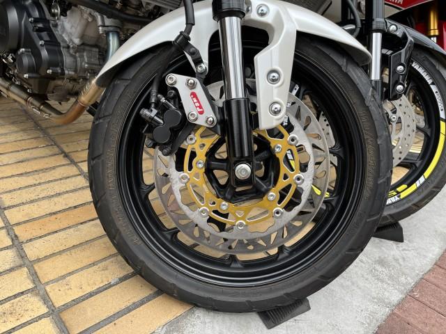 XSR155に320mm大径ブレーキディスクを組付けました。（オートサロン・オギヤマの作業実績  2023/03/21）｜バイクの整備・メンテナンス・修理なら【グーバイク】