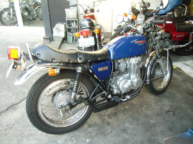 CB400F/ヨンフォア 車検整備（ＡＵＴＯ ＳＨＯＰ ＳＥＫＩＧＵＣＨＩの