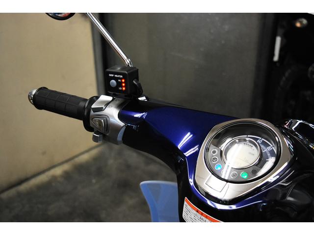 スーパーカブc125にグリップヒーター装着 ｓｃｓ 白山本店の作業実績 18 10 12 バイクの整備 メンテナンス 修理なら グーバイク