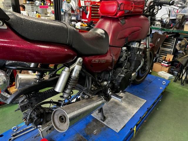 HONDA CB750 リアタイヤ交換 千葉県松戸市 オートショップミヤシタ（オートショップ ミヤシタの作業実績  2024/06/18）｜バイクの整備・メンテナンス・修理なら【グーバイク】