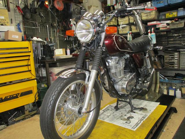 SR400 FI 車検 構造変更 杉並区 練馬区 武蔵野市 バイク屋 （Ｂーｔｒｕｅの作業実績  2020/05/23）｜バイクの整備・メンテナンス・修理なら【グーバイク】