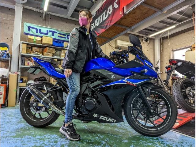 スズキ GSX250R ローダウン カスタムのご紹介!MFD神戸店 カスタム紹介】（モトフィールド ドッカーズ 神戸 （ＭＦＤ神戸）の作業実績  2023/03/21）｜バイクの整備・メンテナンス・修理なら【グーバイク】