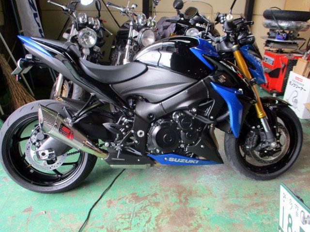 ☆スズキ GSX-S1000(GT79B) 前後タイヤ交換 エムフィールド・東京都立川市☆（エムフィールドの作業実績  2019/09/23）｜バイクの整備・メンテナンス・修理なら【グーバイク】