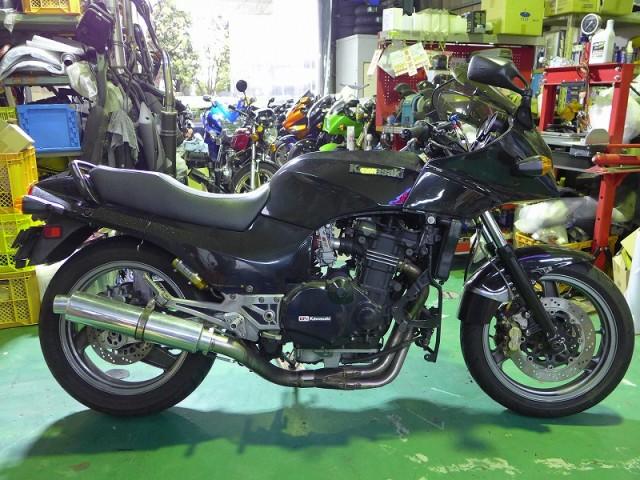 カワサキ GPZ900R 水周りメンテナンス スプロケット オールペン