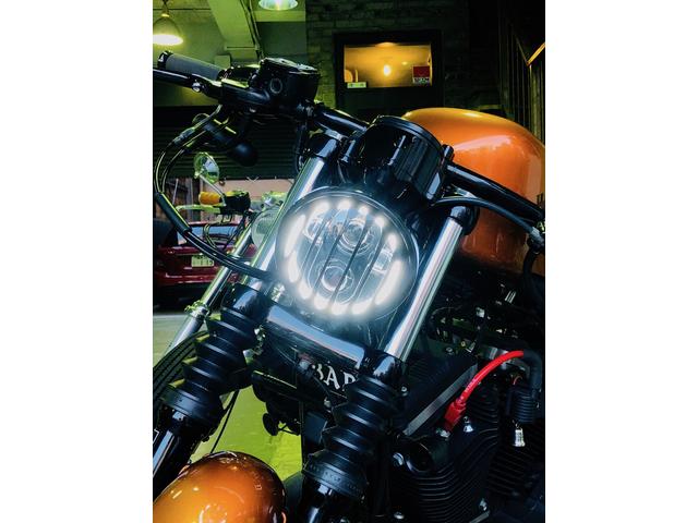 Harley-Davidson スポーツスター LEDヘッドライト - ライト、ウィンカー