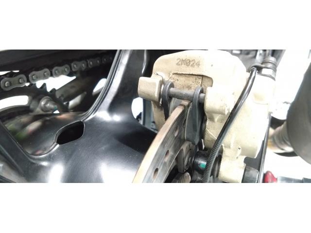 交換後ブレーキパッド