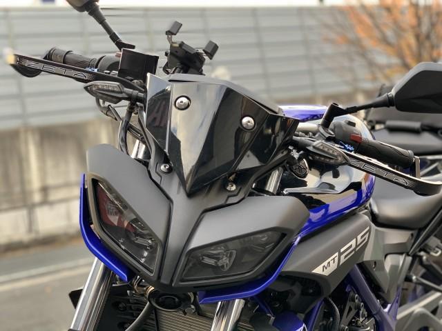 MT-25 ハンドガード取付（YSP宇治の作業実績 2021/12/03）｜バイクの整備・メンテナンス・修理なら【グーバイク】