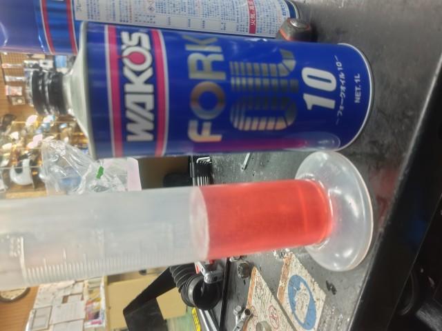 オイルはワコーズを使用しています。