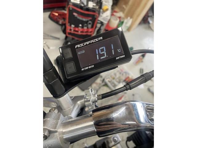 XJR400テンプメーター取り付け