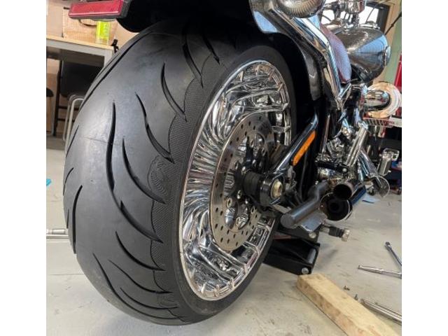 神戸市バイクタイヤ交換