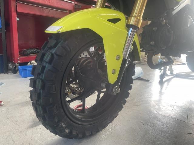 神戸市西区バイクタイヤ交換