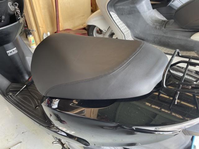 原付きバイクシート張り替え