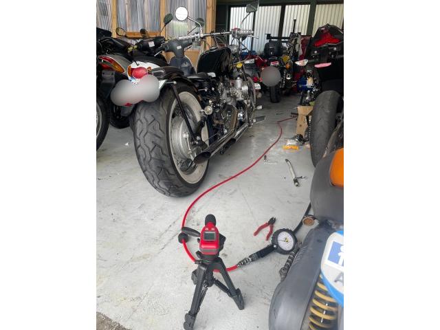神戸市西区バイク継続車検カスタム