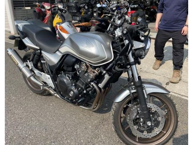 神戸市西区CB400SFカスタム