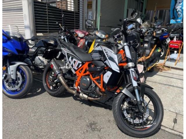 神戸市西区 KTM690デューク 点検メンテナンス