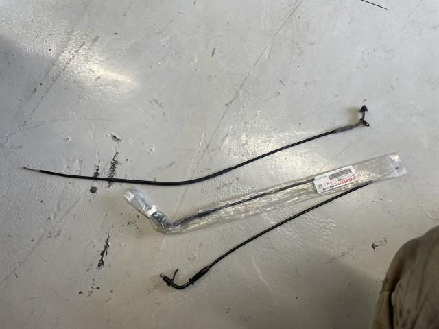 旧車バイク アクセルワイヤー交換
