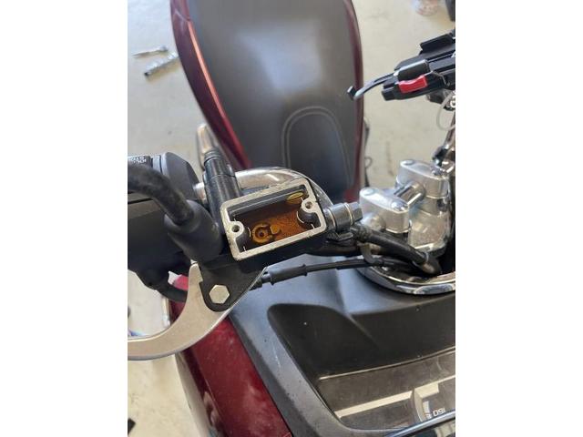 PCX150 ブレーキフルード交換