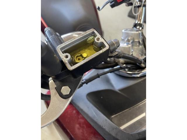神戸市 PCX150 ブレーキフルード交換