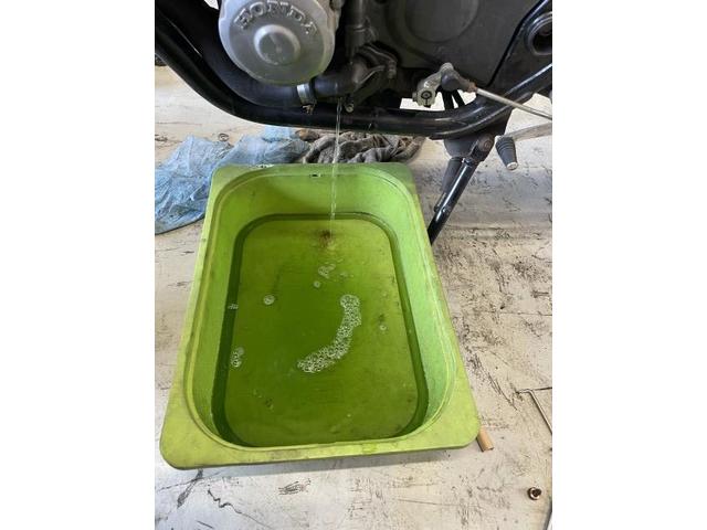 ジェイド250クーラント交換