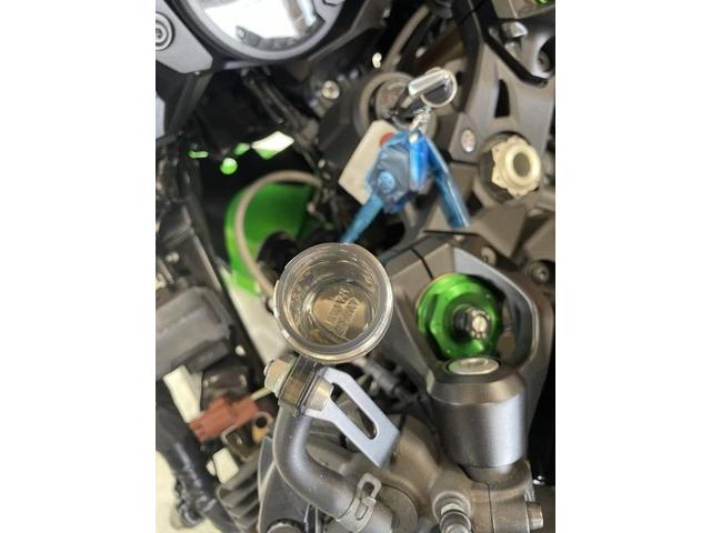Ninja H2 SX SE ニンジャ ブレーキフルード交換