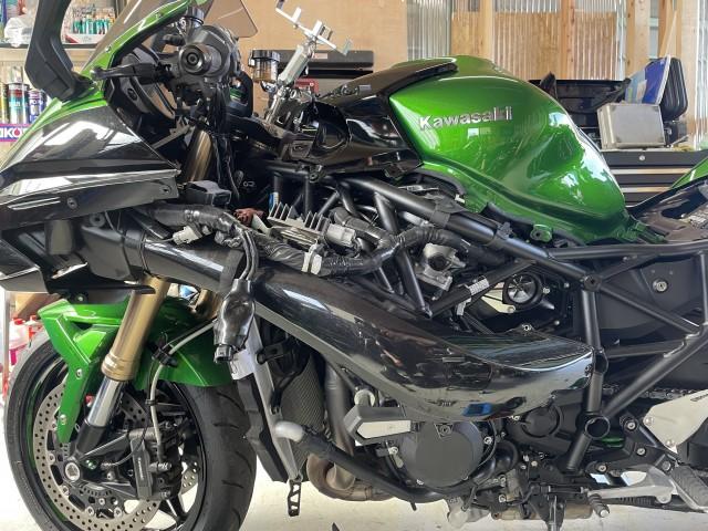 Ninja H2 SX SE ニンジャ点検 メンテナンス
